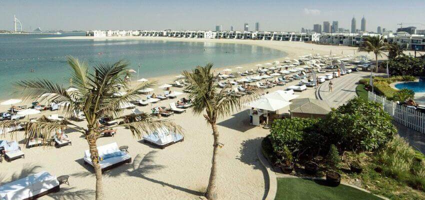 Riva Beach club dubai private beach