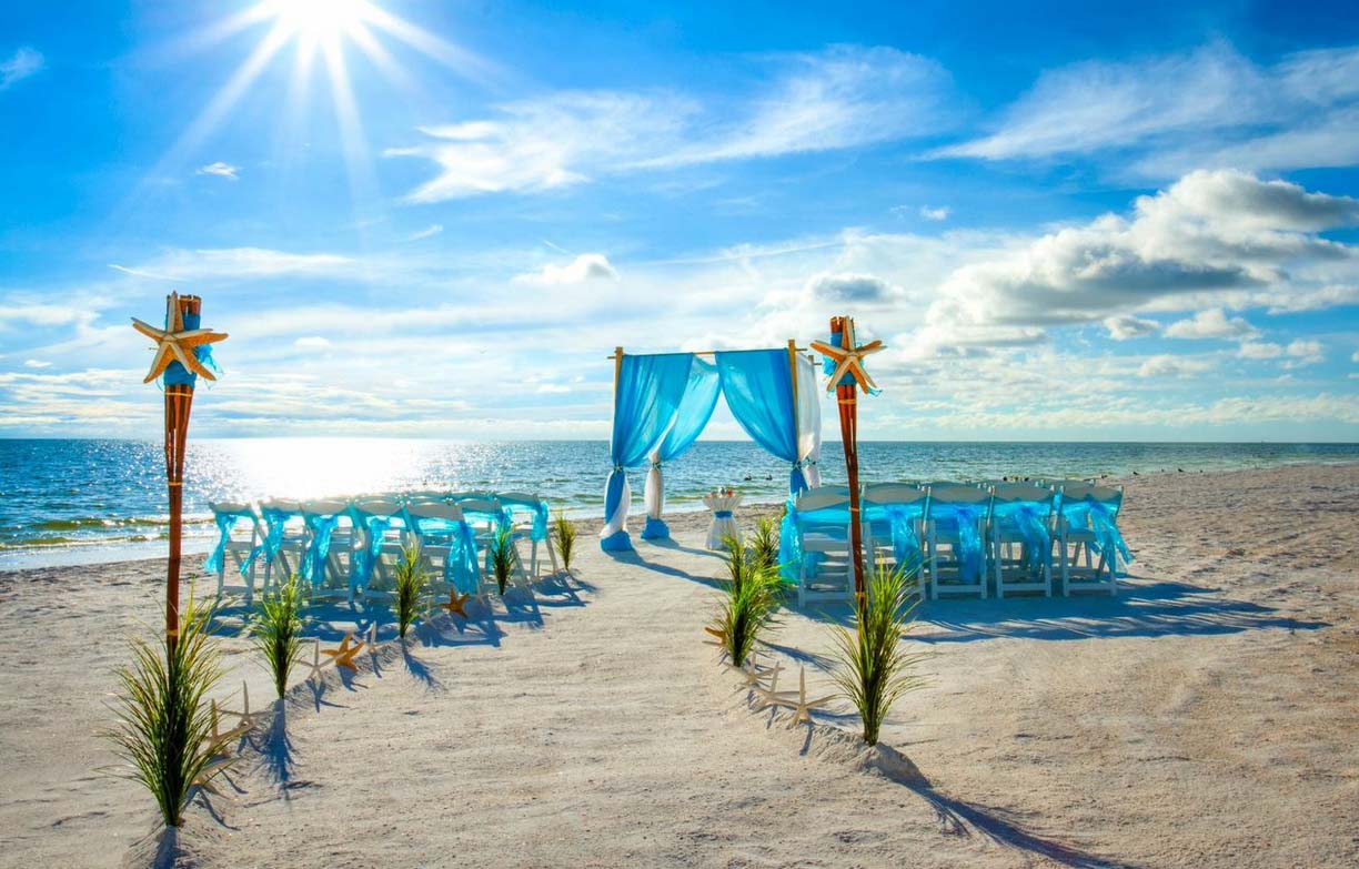 South Florida beach wedding